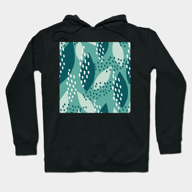 Spring Pattern Art Collection 9 Hoodie by marknprints